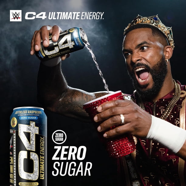 C4 Ultimate Raspberry 12pk | Soda stock for event management