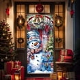 thumbnail image 3 of Darzheoy Christmas Door Curtain with Holiday Scene Design, Background Cover for Home Decor, Festive Entryway Decoration for Party and Indoor Use, 3 of 6