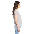 thumbnail image 3 of BELLA+CANVAS T-Shirt Décontracté à Manches Courtes en Chiné CVC pour Femmes, 3 of 3