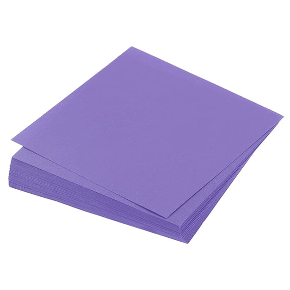 Uxcell 75 Sheets Origami Paper Double Sided 4x4 Inch(9.8x9.8cm) 70GSM Origami Paper Square Sheet Easy Fold for Beginners DIY Arts Crafts Projects, Dark Purple