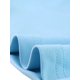 thumbnail image 5 of INSPIRAR CHIC Blusa sin mangas de encaje transparente con peplum y cuello redondo para mujer L Azul claro, 5 of 6