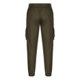 thumbnail image 6 of UVEASISHA Men's Fashion Cargo Pants Multi Pockes Tapered Work Pants Outdoor Lightweight Hiking Pants Military Tactical Trousers Sales Today,Army Green,2XL, 6 of 7