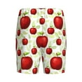 thumbnail image 5 of Fotbe Fruit Apples Pajama Shorts for Men, Men's Pajama Bottoms, Sleepwear,Short Pajama Pants-3X-Large, 5 of 9