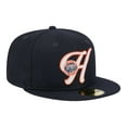 thumbnail image 3 of Men's New Era Navy Houston Astros  Duo Logo 2.0 59FIFTY Fitted Hat, 3 of 5