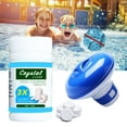 thumbnail image 1 of 100g Tablets Pool Cleaning Tablet+ Floating Chlorine Hot Tub Chemical Dispenser Pool Cleaning Tools Swimming Balancers, 1 of 7