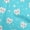 Aqua Blue, variant on oneOone Georgette Viscose Light Pink Fabric Teeth Quilting Supplies Print Sewing Fabric By The Yard 42 Inch Wide