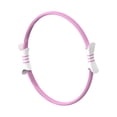 thumbnail image 3 of koolsoo Pilates Rings Circle Fitness Circles Thigh Workout Home Gym Thigh Exercise Indoor Equipment Practical Exercise Rings Leg Toning pink white, 3 of 9