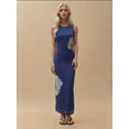 thumbnail image 5 of Flowering Crew Neck Bodycon Dress, 5 of 7