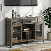 Sanshome Sideboard Buffet Storage Cabinet for Kitchen, Dining Room, Living Room ,Antique Gray