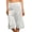White, variant on Women's Shadowline 2402 Snip-it 26 Inch Culotte Slip (Beige L)