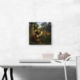 thumbnail image 2 of ARTCANVAS Fight Between a Tiger and Buffalo 1908 Canvas Art Print by Henri Rousseau - Size: 12" x 12" (0.75" Deep), 2 of 9