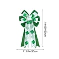 thumbnail image 3 of 2pcs St Patricks Day Party Decoration Garland Ornaments Props for Irish Festival Celebration Home Table Wall Hanging Shamrock Themed Decor, 3 of 6