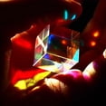 thumbnail image 2 of Bewildely Cubo óptico de cristal de ciencia hexaédrico hogar cubos de luz brillante juguete modelo educativo herramienta de enseñanza DIY Type2 NO2, 2 of 6