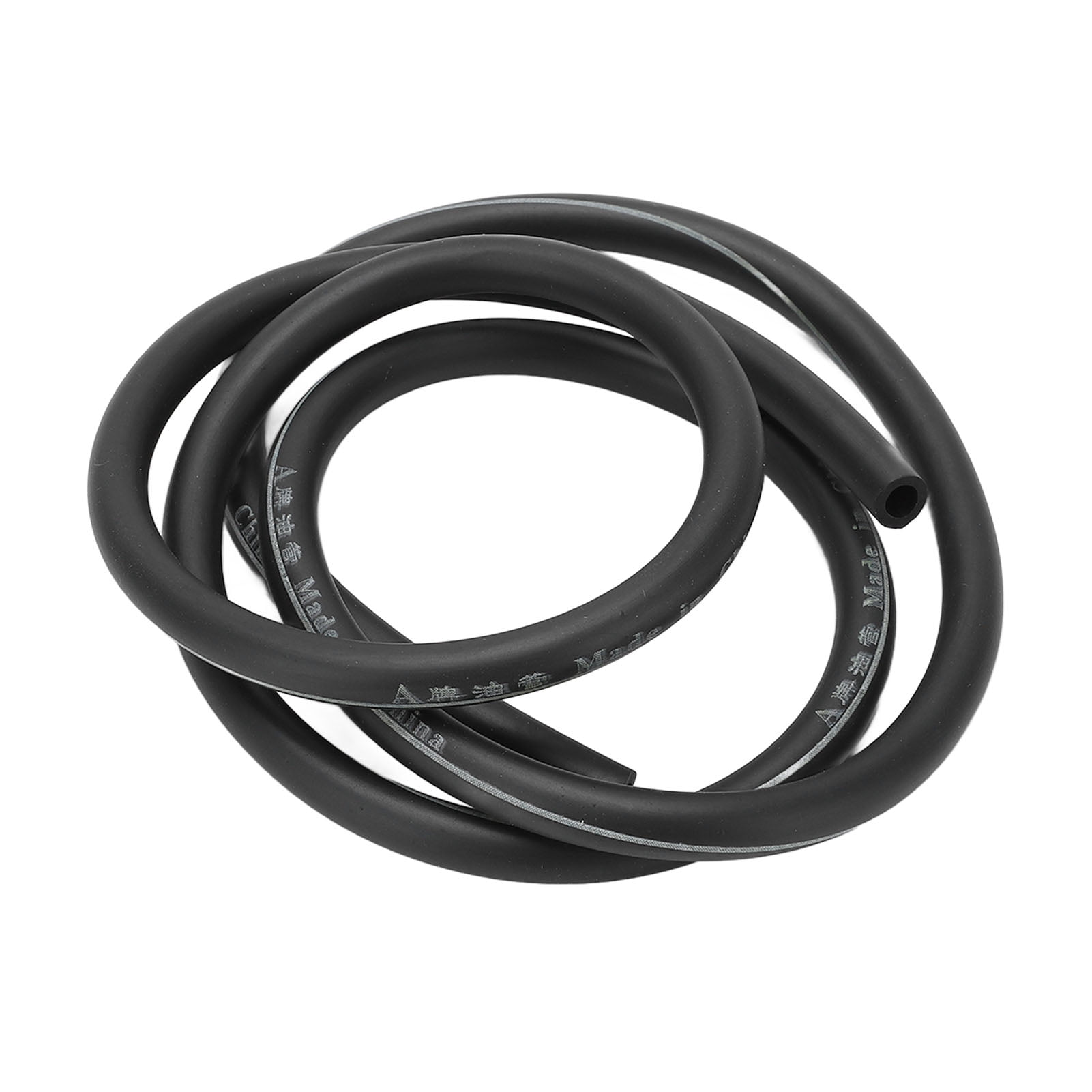 Fuel Line Hose, Rubber Length 1m/3.28ft Oil Fuel Pipe Universal Fit OD