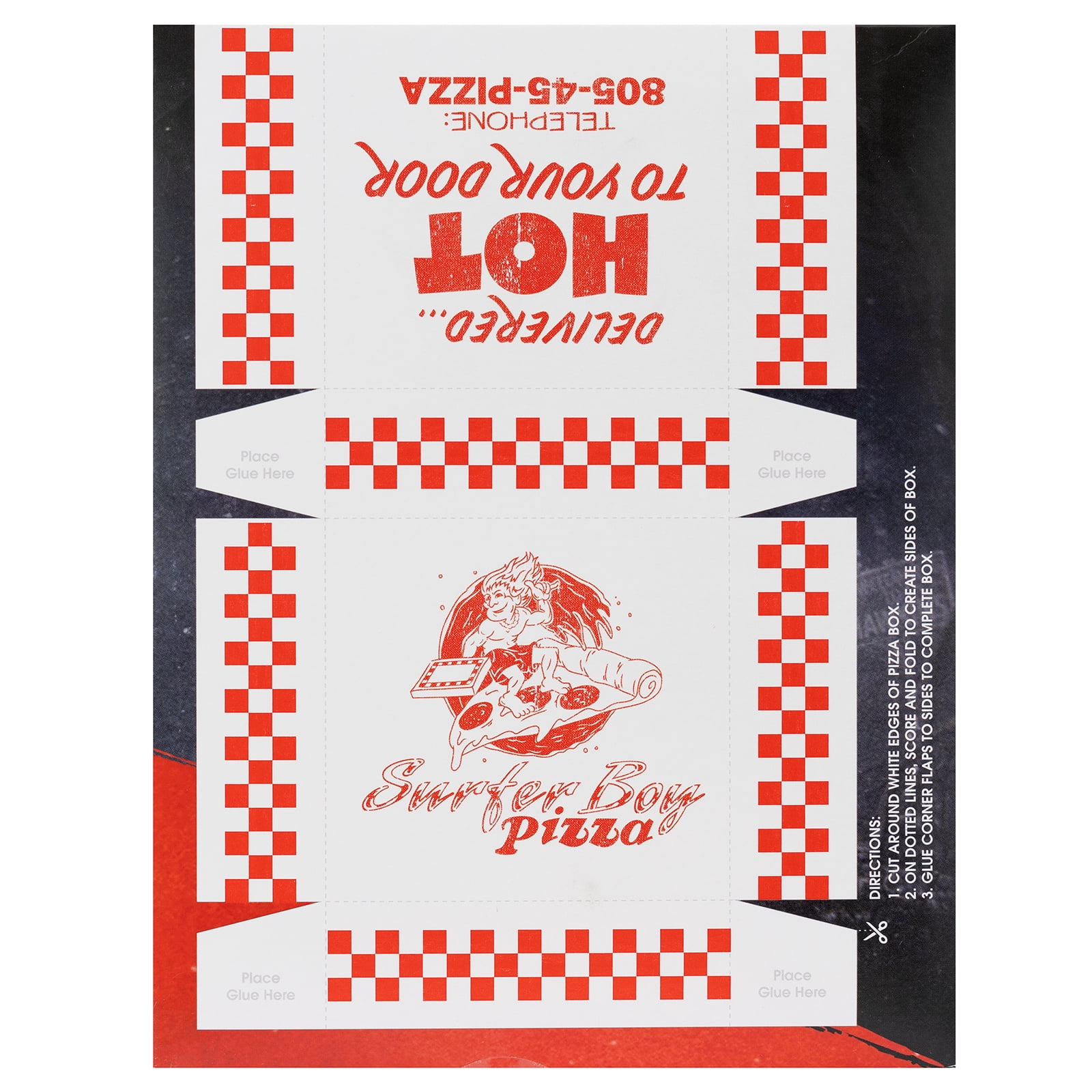 Stranger Things Surferboy Pizza Cookie Kit