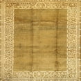 thumbnail image 1 of Ahgly Company Indoor Square Contemporary Sedona Brown Abstract Area Rugs, 4' Square, 1 of 6