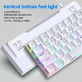 thumbnail image 3 of 68 Key Color Backlights Mechanical Keyboard With Hot Swappable Switches Ergonomic 19 Lighting Mode For Gaming Typing, 3 of 15