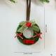 thumbnail image 2 of mfyjkho Adornos De Corona Navideña De Tela Tejida Con Lazos Y Diseño De Reno Para Decorar El Árbol De Navidad, Juego De 4, 2 of 3