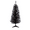 Black, variant on Bringstar 4FT Artificial Mini Red Christmas Tree with Lights, Lighted Christmas Tree with 50 Warm White Lights, Small Xmas Tree for Christmas Halloween House Decor, Red Tinsel