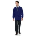 thumbnail image 5 of Landau Essentials Relaxed Fit 5-Pocket Snap-Front Scrub Jacket for Men 7551, 5 of 6