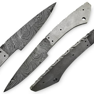 Buck n Bear Wild Skinner with Damascus Steel Blade with Pocket Sharpener 