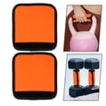 thumbnail image 2 of Miangastore 2Pcs Barbell Grip Mat Polyester Horizontal Bars Cover Anti-slip Barbell Protector Portable Cover Palm Pad, 2 of 8