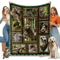 thumbnail image 1 of Sloth Blanket for Women Mens Kids,Sloth Gifts for Sloth Lover, Soft Cozy Lightweight Warm Flannel Blankets and Throws for Sofa Living Room Decor, 50" x 60", 1 of 6