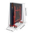 thumbnail image 4 of Funda impermeable para mesa de ping pong Yjmei, 165 x 70 x 185 cm, color negro, 4 of 5