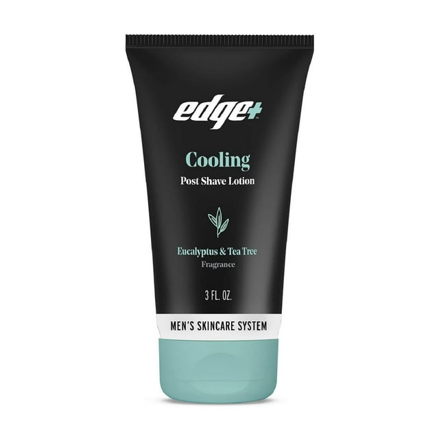 Loción refrescante para después del afeitado Edge+ con eucalipto y árbol de té, 90 ml