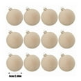 thumbnail image 3 of Hearth & Gear A Of 12 Exquisite Flocked Shatterproof . The Round Complement Your For Both Indoor And Outdoor Use For Trees Wall Decorations And Party . Event Wristbands 100 Count Party Decorations, 3 of 6