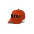 thumbnail image 2 of City Caps Olde English Adjustable Baseball Hat - Texas - Orange, 2 of 2