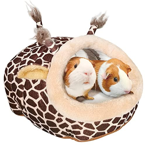 Green LEFTSTARER Small Pet Animal Bunkbed Hammock Shuttle with Holes for Hamster Sugar Glider Chinchillas Squirrel Ferret Guinea Pig Rat Cage Toy Accessories Bedding Hideout 