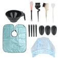 thumbnail image 4 of Kit de 14 piezas para teñir el cabello, juego de cuencos y pinceles para teñir el cabello en salón y decolorarlo., 4 of 14