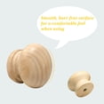thumbnail image 3 of M Mimhooy 15 Pomos De Madera Para Cajones, Pomos De Madera Sin Terminar, Tiradores Para Muebles (Diámetro: 1,34 Pulgadas, Altura: 1 Pulgada), 3 of 6