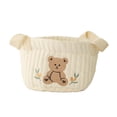 thumbnail image 2 of Cesta cambiador portátil para bebé con asas, multifuncional, organizador de ropa y juguetes para bebé Oso Sentado Pequeño, 2 of 9