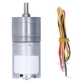 thumbnail image 2 of Moteur DC Sans Balais, JGA25-2430 Moteurs de Réduction de Vitesse en Alliage de Zinc pour Appareils Électroménagers Intelligents pour Modèles de Voitures 1360RPM,620RPM,280RPM,170RPM,130RPM,77RPM,60RPM,35RPM,26RPM,12RPM, 2 of 8