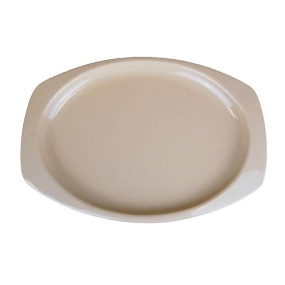 Yanco NS-212T 12.5 x 7.75 in. Nessico Rectangular Platter, Tan - Pack of 12