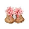 thumbnail image 4 of New Women DbDk Fannyy-9 Flower Chiffon Slingback Slingback Thong Sandal Size, 4 of 5