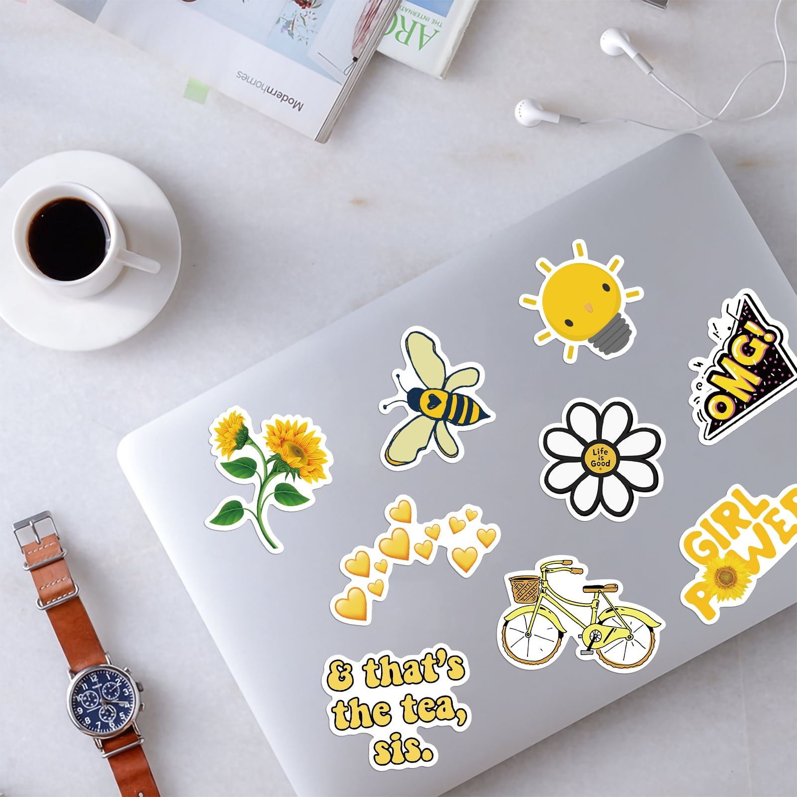 50pcs Mean Girl Sticker Pack，US Funny Movie Creative DIY Stickers  Decorative for Laptop Luggage Computer Notebook Phone Home Wall Garden  Window Snowboard : : Computers