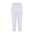 thumbnail image 3 of qILAKOG Women's Joggers Pants Lightweight Athletic Leggings Tapered Lounge Pants for Workout, Yoga, Running with Pocket Womens Cropped Yoga Pants High Waist Tummy Control, XXL&White, 3 of 6