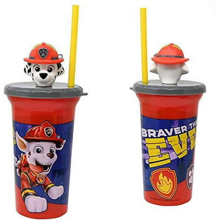 Zak Designs Paw Patrol Movie- Marshall 15oz Buddy Sips
