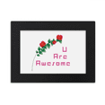 thumbnail image 1 of Marco de Fotos de escritorio Flora de flores Negro 5x7 pulgadas Unbranded, 1 of 4