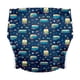 thumbnail image 1 of Pañal de tela para adultos, con hebilla lateral ajustable, impermeable, con broches, funda de pañal lavable, pantalones para incontinencia para Autobús XXL, 1 of 8