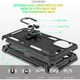 thumbnail image 4 of Compatible for Moto G Stylus 2021 Case with HD Screen Protector, [Military-Grade] Magnetic Ring Holder Kickstand Shockproof Protective Phone Case for Motorola Moto G Stylus 2021, Black, 4 of 13