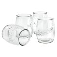 thumbnail image 1 of Mason 4PC Glass Belly Jar Set, 1 of 2