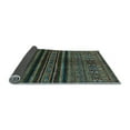 thumbnail image 2 of Ahgly Company Indoor Round Abstract Light Blue Modern Area Rugs, 6' Round, 2 of 4