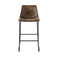 thumbnail image 3 of Picket House Furnishings Collins Metal Bar Stool Set in Brown, 3 of 12