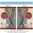 thumbnail image 5 of Toland Home Garden Home Run Bat Baseball Flag Double Sided 12x18 Inch, 5 of 5