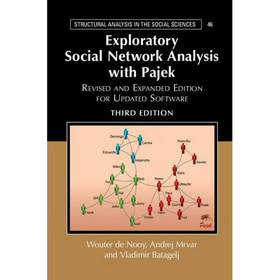 Structural Analysis in the Social Scienc Exploratory Social Network Analysis with Pajek, Book 46, (Hardcover)