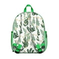 thumbnail image 3 of Floral and Skull Students Backpack - Boho Vintage Style with Bright Tropical Flowers and Leaves, Durable Water-Resistant Backpack for School Use, 3 of 4